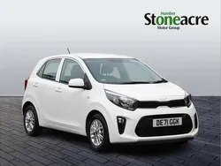 White Used 2021 Kia Picanto 2 Hatchback | £9,995 (Fair price)