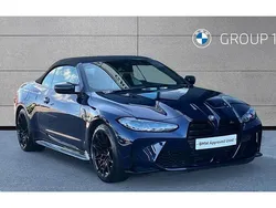 Tanzanite blue Used 2023 BMW M4 Cabriolet Competition Edition Cabriolet | £61,875 (Fair price)