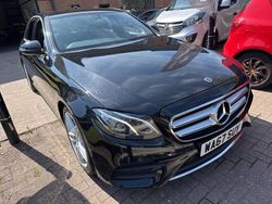 Black Used 2017 Mercedes E220 AMG line Sedan | £13,995 (Fair price)
