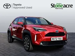Red Used 2022 Toyota Yaris Hybrid Design Hatchback | £20,000 (Expensive)