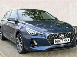 Blue Used 2017 Hyundai i30 Premium Hatchback | £11,941 (Fair price)