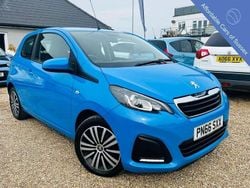 Blue Used 2016 Peugeot 108 Active Hatchback | £5,495 (Fair price)