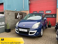Blue metallic Used 2010 Renault Scénic III Dynamique MPV | £2,695 (Fair price)
