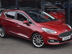 Red Used 2019 Ford Fiesta Vignale Hatchback | £11,490 (Fair price)