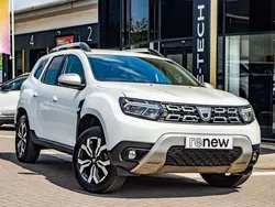 White Used 2021 Dacia Duster Prestige SUV | £13,395 (Fair price)