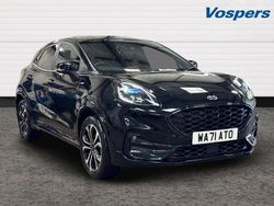 Black Used 2021 Ford Puma Gen-E ST-Line Hatchback | £15,400 (Fair price)