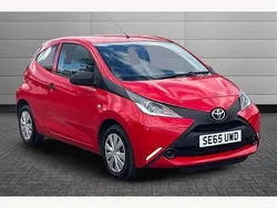Red Used 2016 Toyota Aygo Hatchback | £6,499 (Fair price)