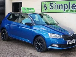 Blue Used 2018 Skoda Fabia Colour Edition Hatchback | £7,889 (Fair price)