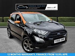 Black Used 2018 Ford Ecosport ST-Line SUV | £9,995 (Fair price)