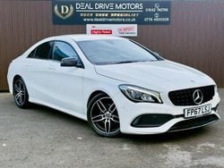 White Used 2017 Mercedes CLA200 AMG line Sedan | £12,490 (A bit pricey)