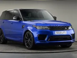 Exterior paint svo premium palette blue Used 2020 Land Rover Range Rover Sport HSE Dynamic SUV | £32,000 (Good price)