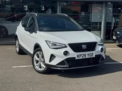 White New 2025 Seat Arona FR SUV | £20,494 (A bit pricey)
