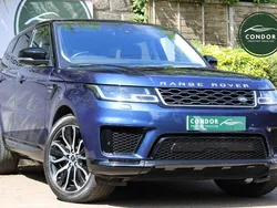 Blue Used 2018 Land Rover Range Rover Sport HSE SUV | £26,495 (A bit pricey)