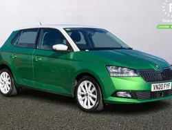 Green Used 2020 Skoda Fabia Colour Edition Hatchback | £10,499 (Fair price)