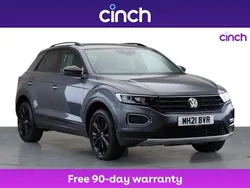 Grey Used 2021 VW T-Roc Black Edition SUV | £19,219 (Fair price)