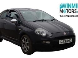 Black Used 2013 Fiat Punto Hatchback | £2,295