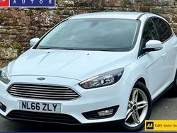White Used 2016 Ford Focus Zetec Hatchback | £6,995 (A bit pricey)