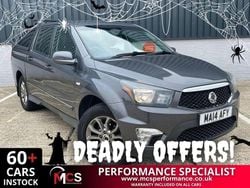 Grey Used 2014 Ssangyong (KGM) Korando Pickup | £9,000
