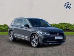 Grey Used 2022 VW Tiguan Elegance SUV | £24,990 (Fair price)
