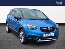 Blue Used 2021 Vauxhall Crossland X SUV | £10,222 (Fair price)