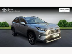 Silver Used 2021 Toyota RAV4 Hybrid Design SUV | £26,364 (Good price)