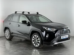 Black Used 2022 Toyota RAV4 Hybrid SUV | £27,200 (Good price)