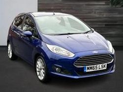 Blue Used 2015 Ford Fiesta Titanium X Hatchback | £10,749 (Expensive)