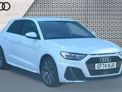 White Used 2024 Audi A1 S-Line Hatchback | £24,897 (Fair price)