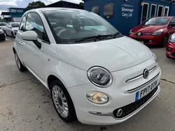 White Used 2017 Fiat 500 Lounge Hatchback | £5,995 (Fair price)