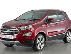 Red Used 2018 Ford Ecosport Titanium SUV | £9,480 (Fair price)