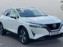 White Used 2021 Nissan Qashqai SUV | £19,033 (Fair price)