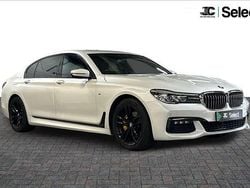 White Used 2018 BMW 740L M Sport Sedan | £24,800