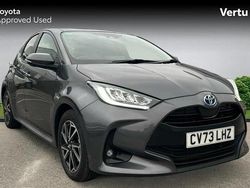 Grey Used 2023 Toyota Yaris Hybrid Design Hatchback | £17,652 (Fair price)