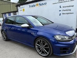 Blue Used 2017 VW Golf VII R Hatchback | £15,995 (Fair price)