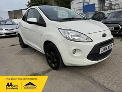 White Used 2016 Ford Ka Zetec Hatchback | £4,695 (Fair price)