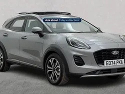 Silver Used 2024 Ford Puma Gen-E Titanium SUV | £21,399