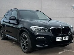 Black Used 2019 BMW X3 M Sport SUV | £27,064 (Fair price)
