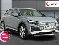 Grey Used 2023 Audi Q4 e-tron S-Line SUV | £23,600 (Good price)