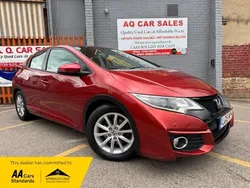 Red Used 2015 Honda Civic SE Plus Hatchback | £5,190 (Fair price)