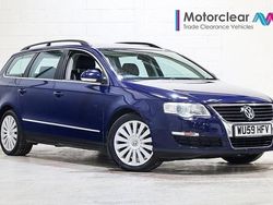 Blue Used 2009 VW Passat Highline Estate | £2,495 (Fair price)