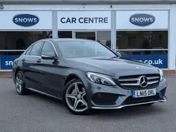 Grey Used 2015 Mercedes C220 AMG line | £12,125 (Good price)