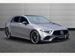 Grey Used 2023 Mercedes A180 AMG Line Premium Plus Hatchback | £26,395 (Expensive)