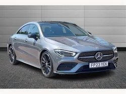 Grey Used 2023 Mercedes CLA180 AMG Line Premium Plus Sedan | £28,995 (A bit pricey)