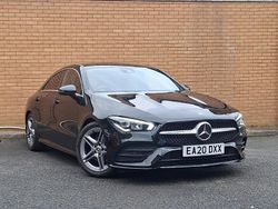 Black Used 2020 Mercedes CLA180 AMG line Sedan | £22,498 (Fair price)