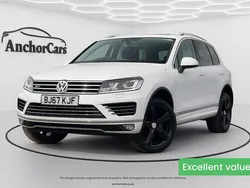 White Used 2017 VW Touareg R-line Plus SUV | £17,302 (Super price)