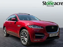 Red Used 2017 Jaguar F-Pace R-Sport SUV | £14,995 (Super price)
