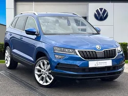 Blue Used 2020 Skoda Karoq SUV | £17,490 (Fair price)