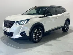 White Used 2021 Peugeot 2008 GT SUV | £12,999 (Fair price)