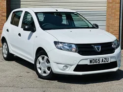 White Used 2015 Dacia Sandero Ambiance Hatchback | £5,795 (Fair price)