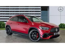 Red Used 2022 Mercedes GLA45 AMG SUV | £43,571